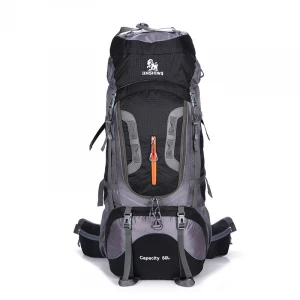 Grand sac à dos ultraléger en nylon - Noir - Sac à dos de randonnée Sac à dos