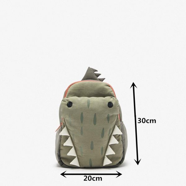 Sac À Dos Crocodile Vert En 3D