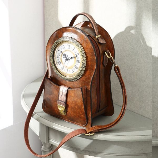 Sac À Dos Vintage Horloge