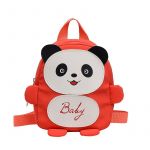 Petit sac à dos d'écolier panda - Animal en peluche Sac à dos