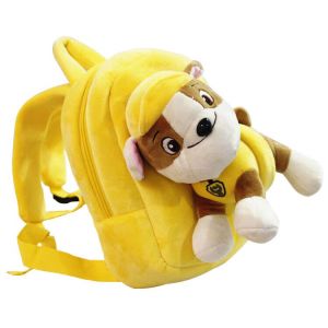 Pat'Patrol Rucksack mit abnehmbarem Plüschtier - Gelb - Plüschtier Tasche