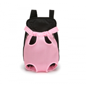 Verstellbarer Känguru-Rucksack für Hunde - Rosa, XL - Hund Katze