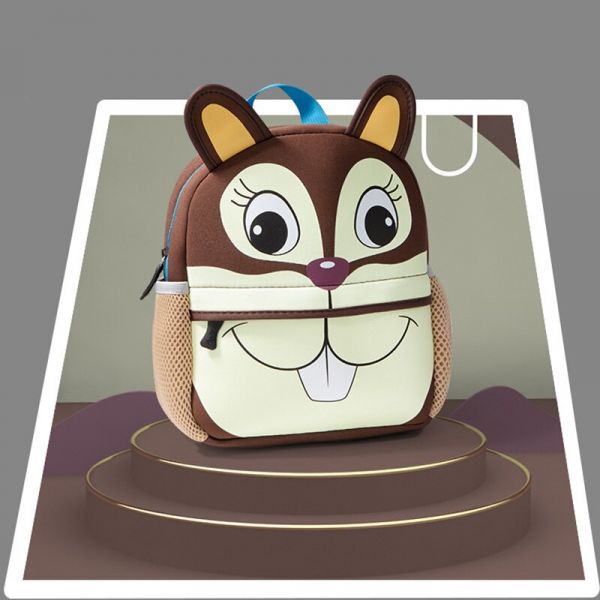 3D Tier Rucksack Für Kinder - Braun - Rucksack Für Kinder Rucksack