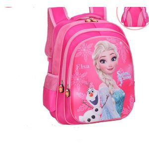 Disney Elsa Schultasche für Mädchen - Rosa, S - Gelee Elsa
