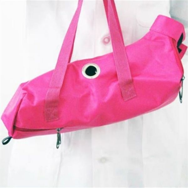 Trendige Katzentransporttasche - Fushia, S - Katze Handtasche