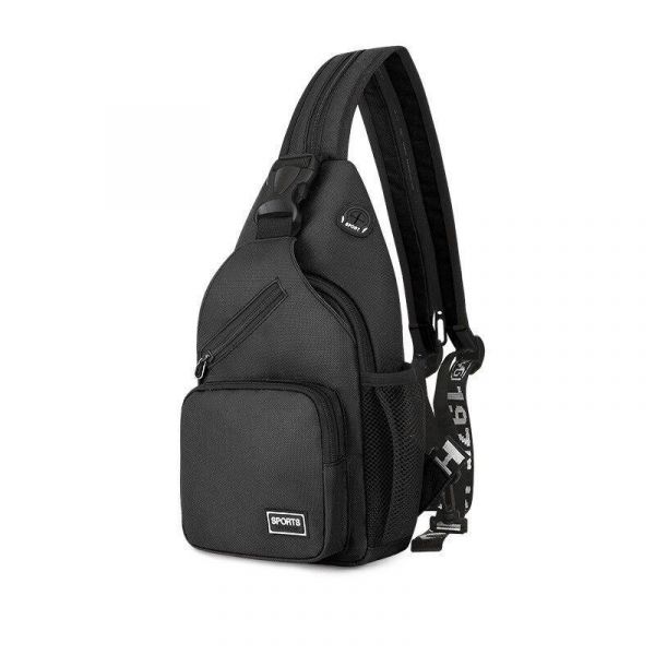 Kleine Brusttasche Für Frauen - Schwarz - Tasche Schultertasche