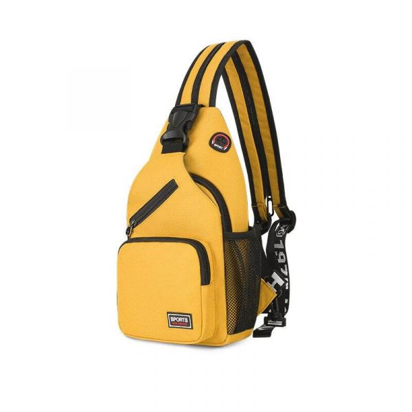 Kleine Brusttasche Für Frauen - Gelb - Schultertasche Tasche