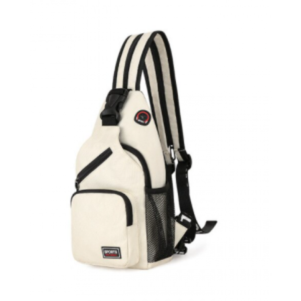 Kleiner Brustbeutel Für Frauen - Weiß - Rucksack Handtasche