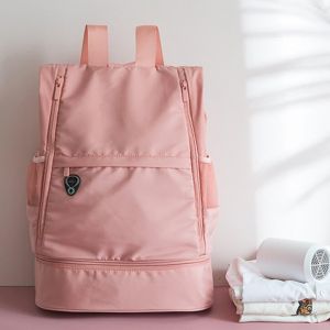 Damen Rucksack Sport Yoga - Rosa - Handtasche Tasche