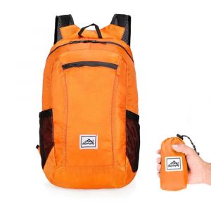 Faltbarer Rucksack - Orange - Rucksack Tasche