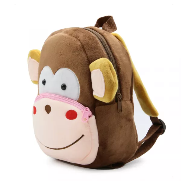 Plüsch-Affen-Rucksack Für Kinder