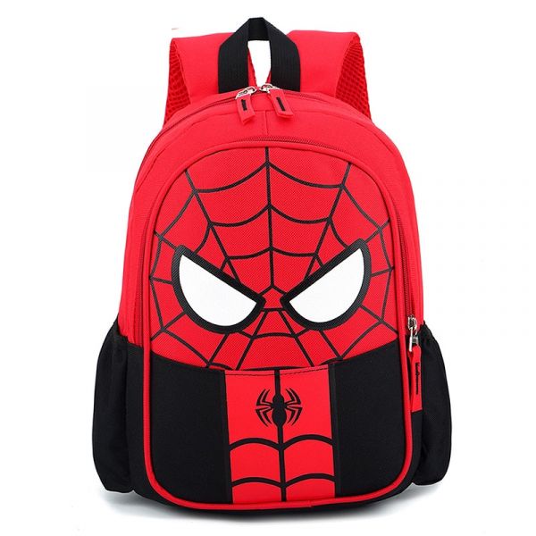 Spider-Man Rucksack Wasserdicht Rot Mit Weißem Hintergrund