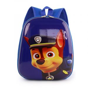 Patrol Patrol Rucksack für Mädchen und Jungen blau mit weißem Hintergrund