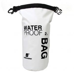 Wasserdichte Minitasche 2L für Wassersportarten in modischem Weiß und Schwarz
