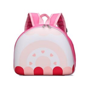 Lilliputaner Hartschalen-Rucksack für Kinder rosa